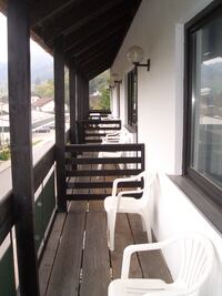 Gruppenhaus Balkon